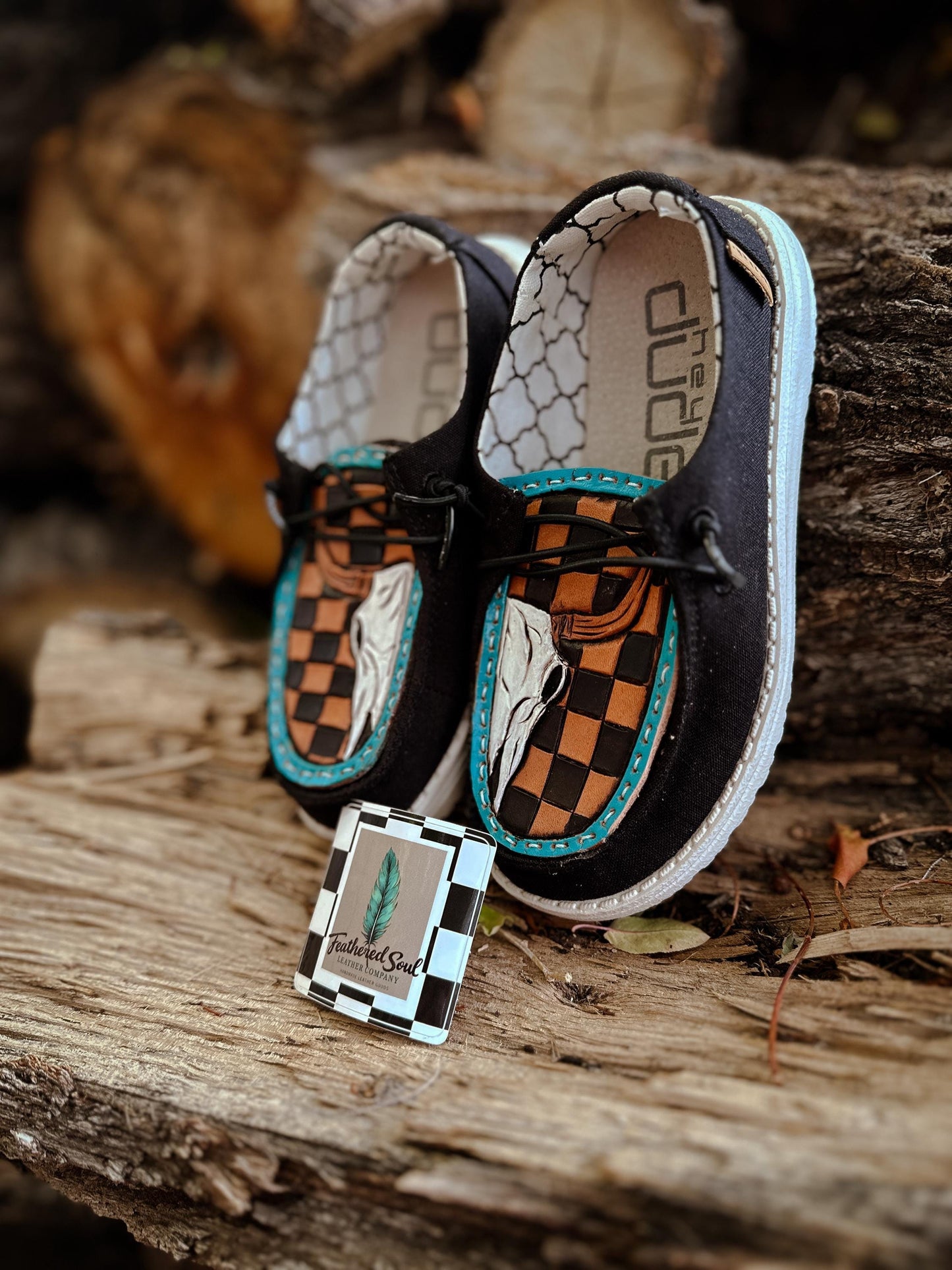 Western Hand Tooled Leather- Kids 12k Wendy Heydudes