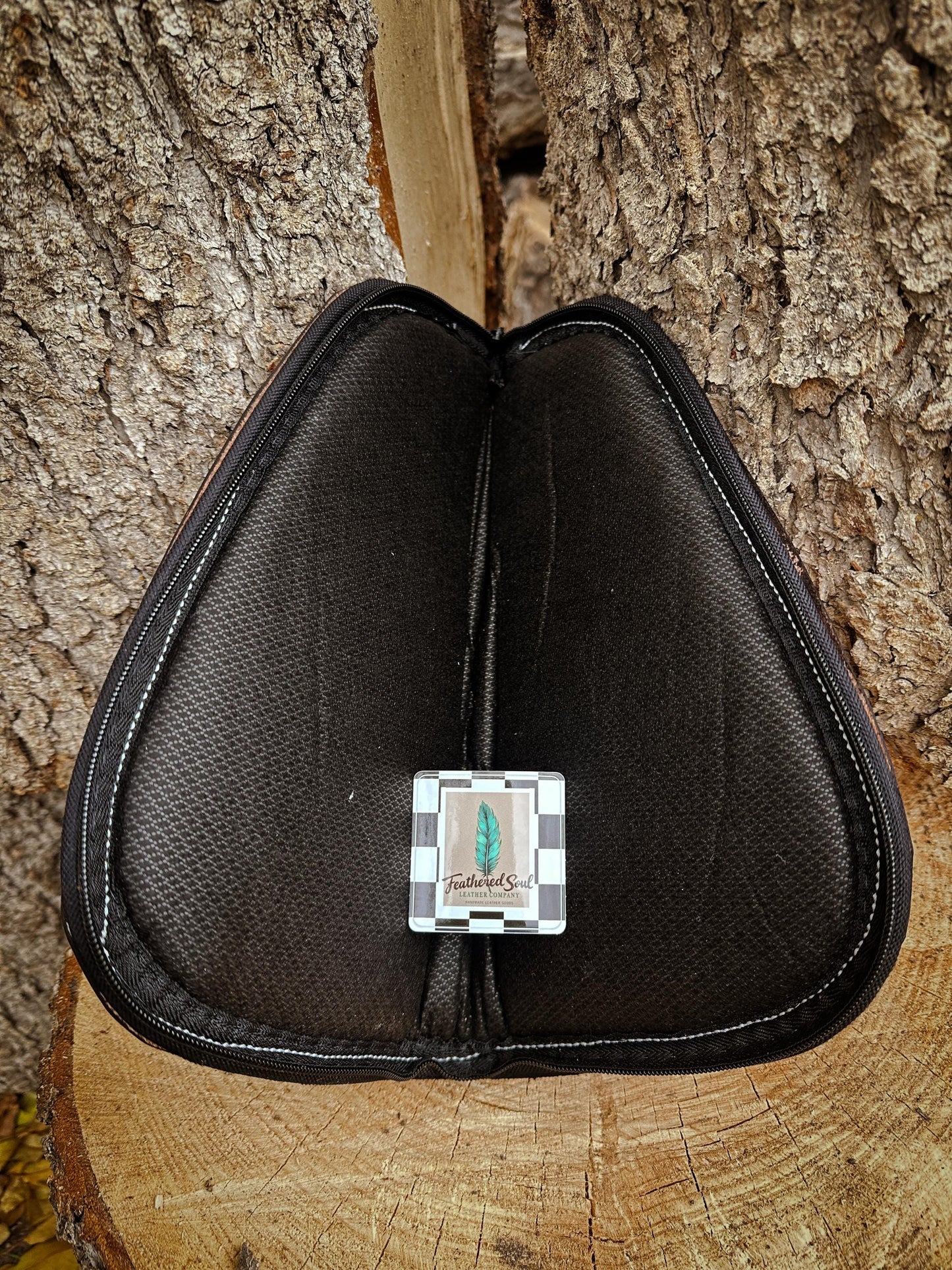 Leather Tooled Floral Soft Pistol Case