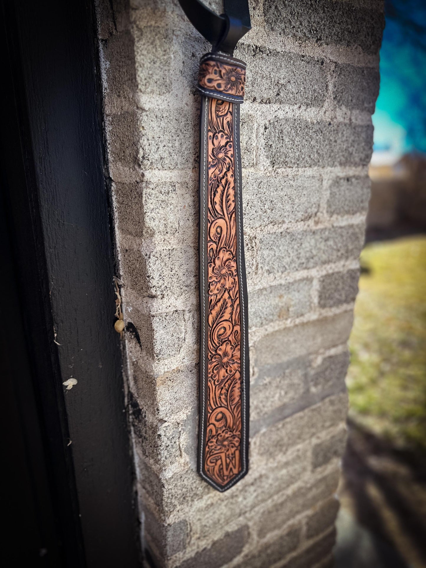 Custom Full Leather Tie