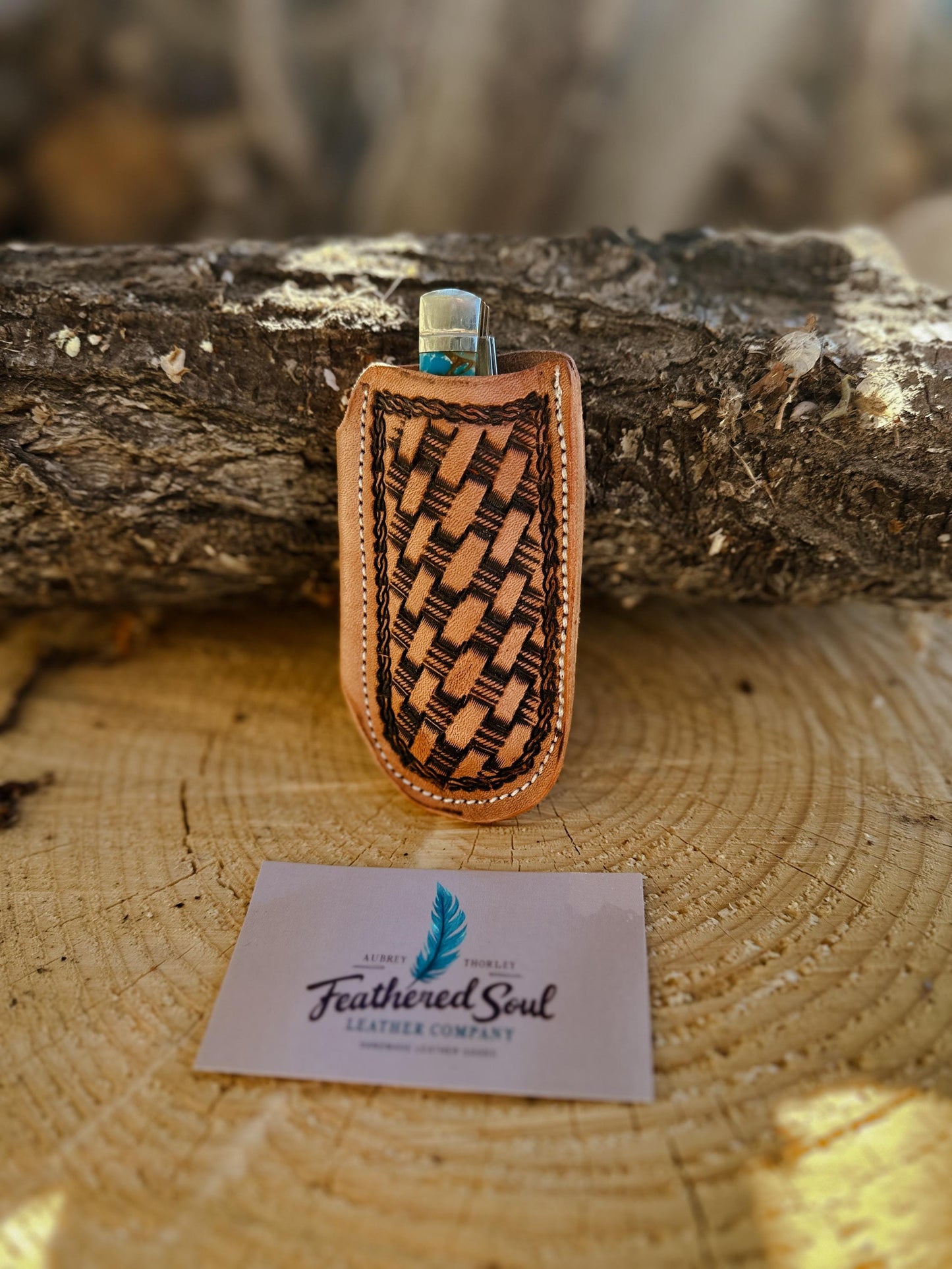 Horizontal Belt Knife Sheath
