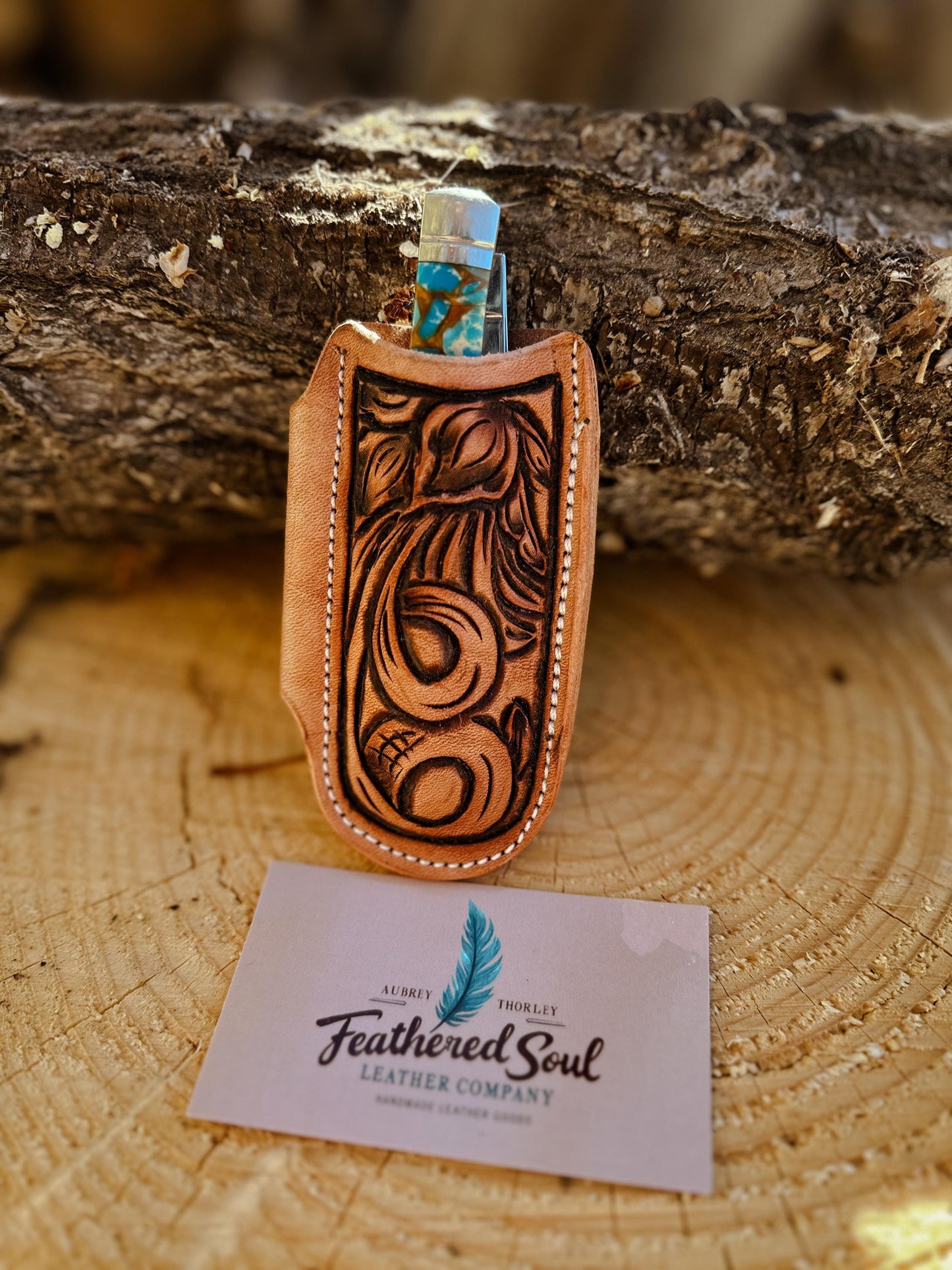 Horizontal Belt Knife Sheath
