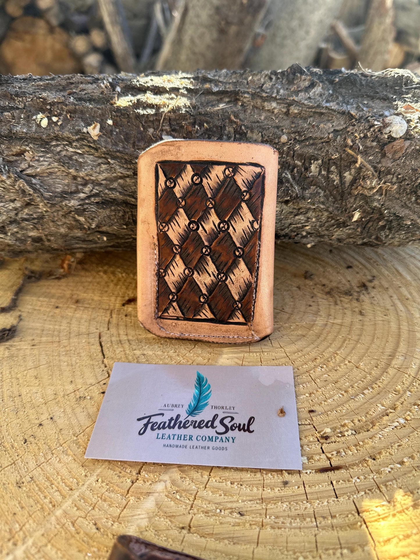 Leather Card Wallets: Hunter’s Edition