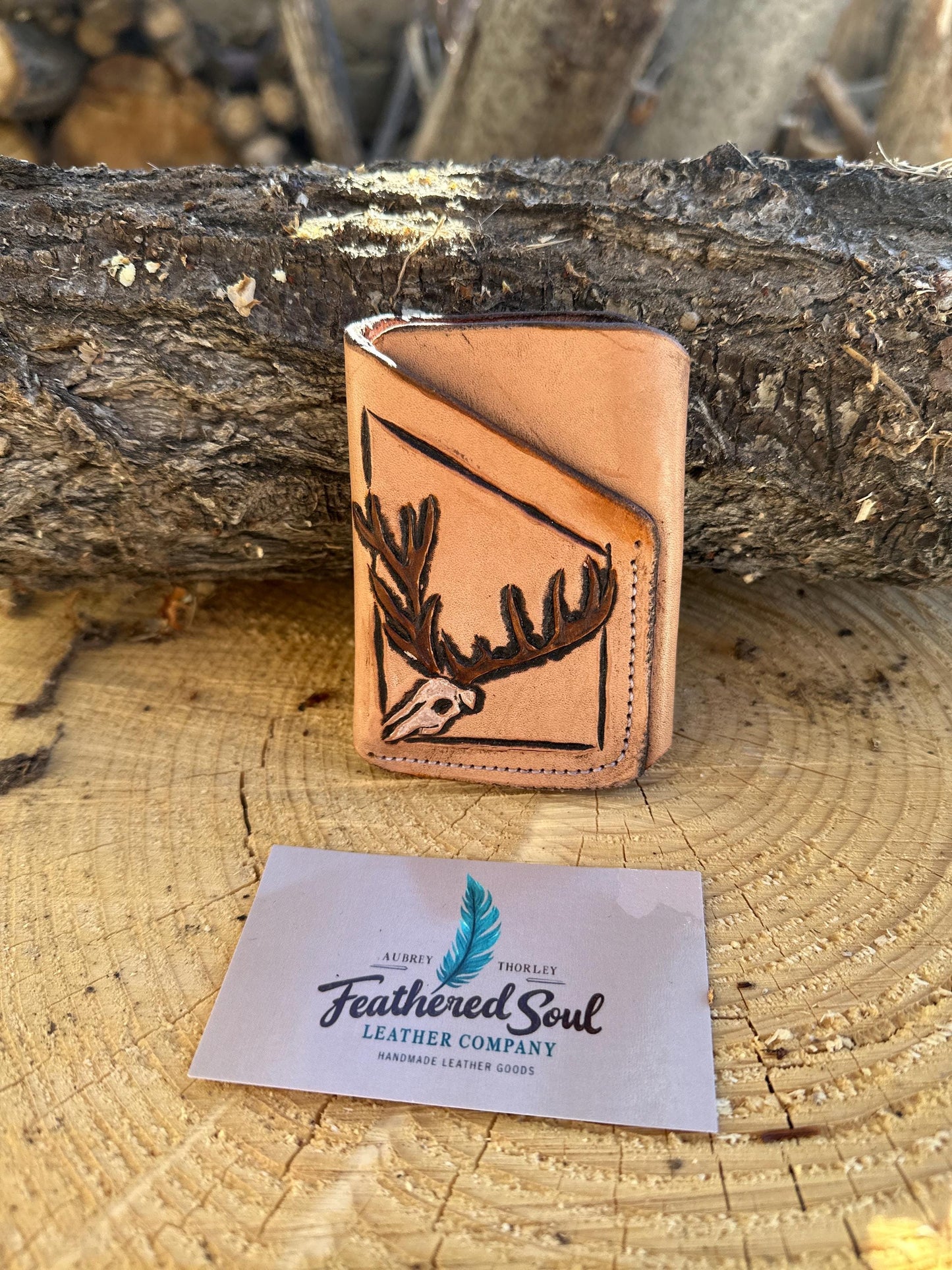 Leather Card Wallets: Hunter’s Edition