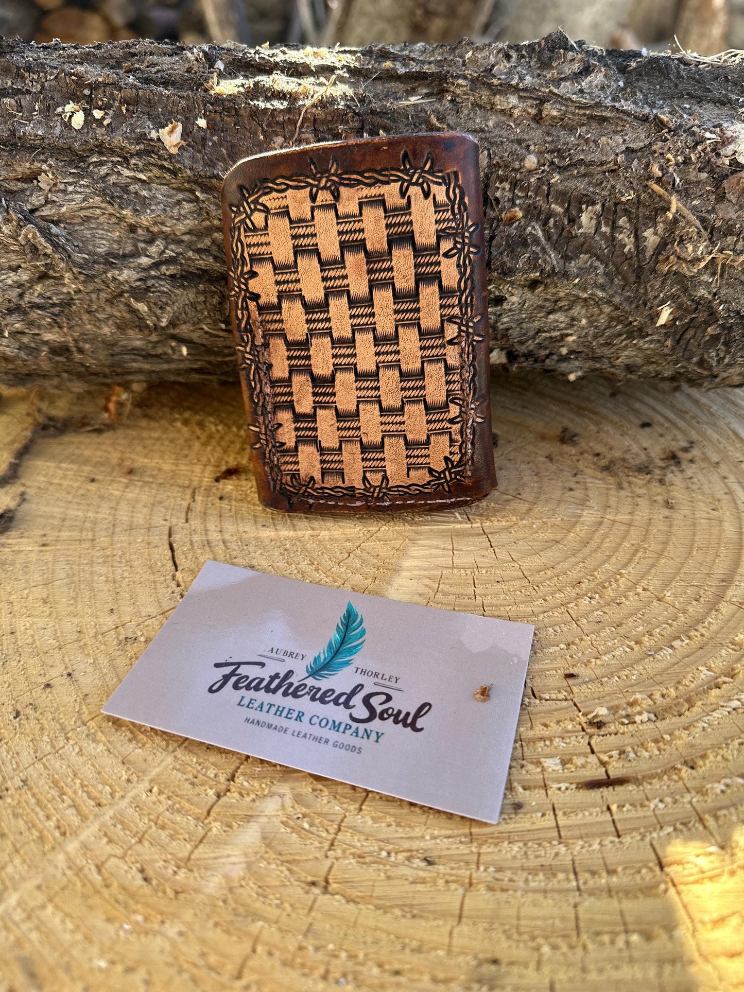 Leather Card Wallets: Hunter’s Edition