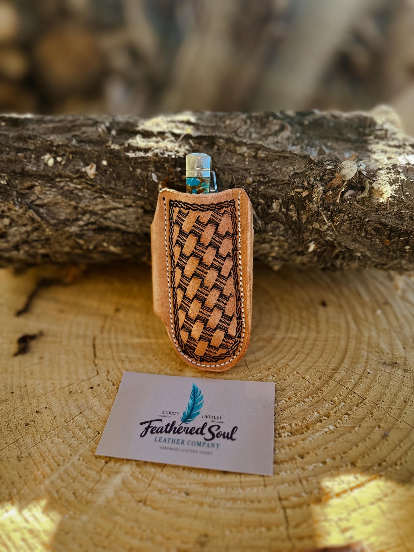 Horizontal Belt Knife Sheath