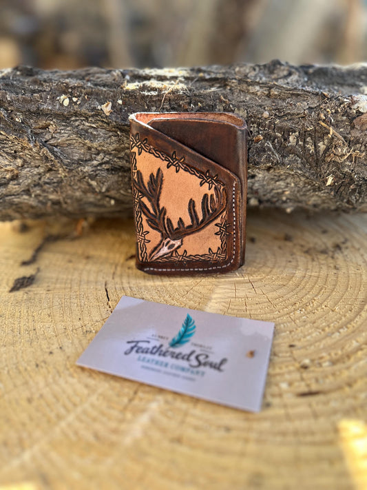 Leather Card Wallets: Hunter’s Edition