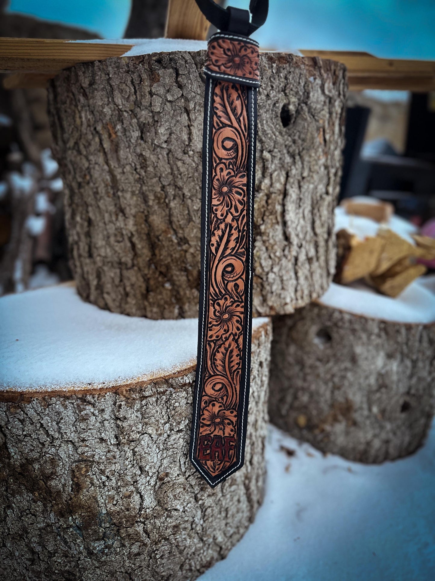 Custom Full Leather Tie